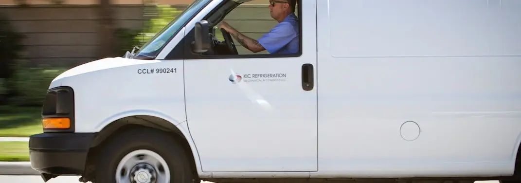 KIC Refrigeration service vehicle serving Lisbon area